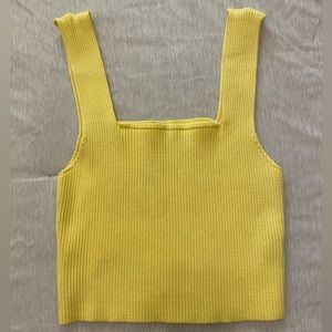 Cropped tank top